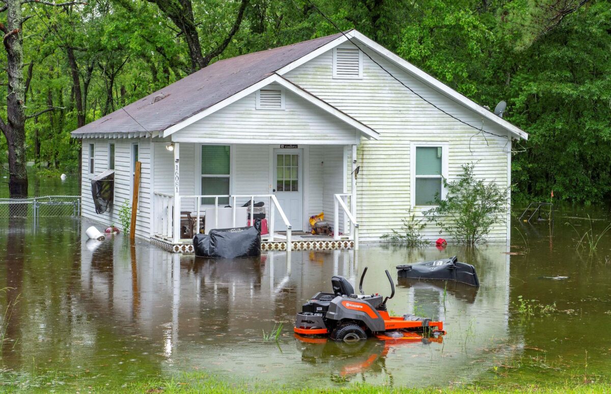 Mưa lớn ở Texas