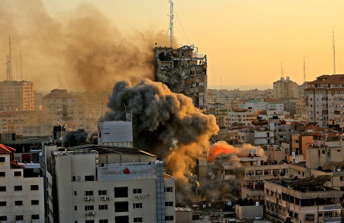Chùm ảnh Gaza bị Israel không kích