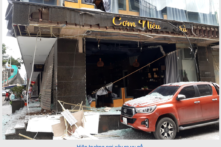 Nổ lớn tại tầng 1 chung cư Trần Hưng Đạo Plaza Quảng Ninh, 1 người bị thương