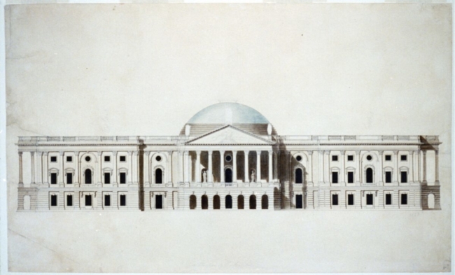 thiết kế ban đầu của tòa quốc hội mỹ