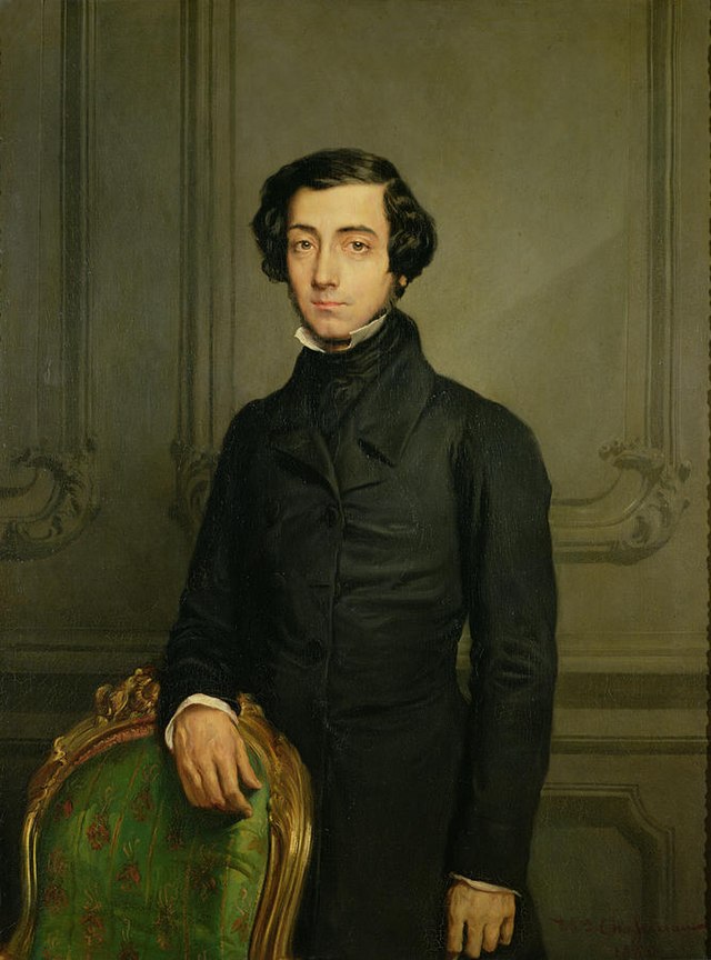 Chân dung của ông Alexis de Tocqueville do Théodore Chassériau vẽ năm 1850. (Ảnh: Public domain)