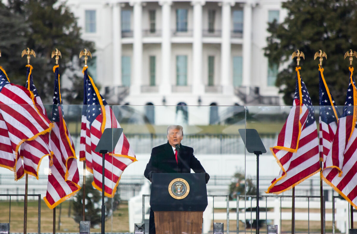 cuộc mít tinh của cựu tt trump