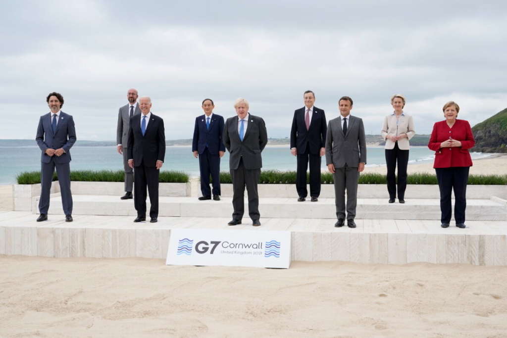 G7 đối đầu Trung Quốc