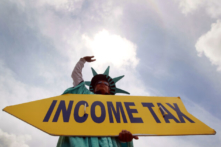 Gần 27 tỷ USD thu nhập theo người di cư từ các tiểu bang màu xanh tới các tiểu bang màu đỏ