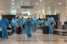 Gần 440 công dân Việt Nam về từ Đài Loan có kết quả xét nghiệm COVID-19 âm tính lần 1