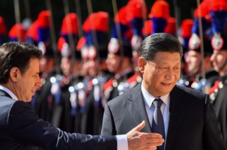 Ý đang quay lưng lại với Trung Cộng