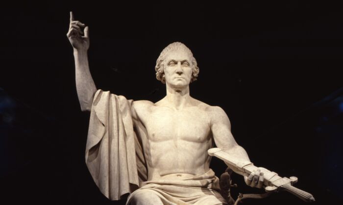 Nghệ thuật cổ điển Hoa Kỳ: Bức tượng ‘George Washington’ của nhà điêu khắc Horatio Greenough