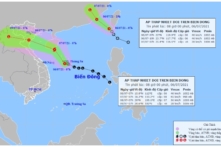2 áp thấp nhiệt đới cùng hoạt động trên Biển Đông, khả năng mạnh lên thành bão vào Việt Nam và Trung Quốc