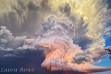 Chùm ảnh lốc xoáy tuyệt đẹp do một nhiếp ảnh gia chụp được giữa hoàng hôn Texas