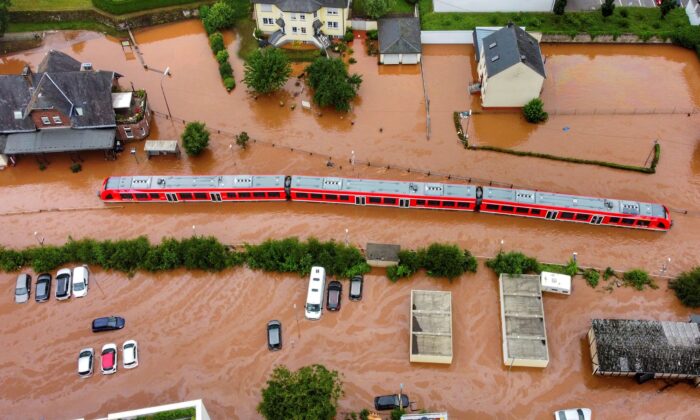 Đức: Lũ lụt gây thiệt hại 1.5 tỷ USD cho mạng lưới đường sắt