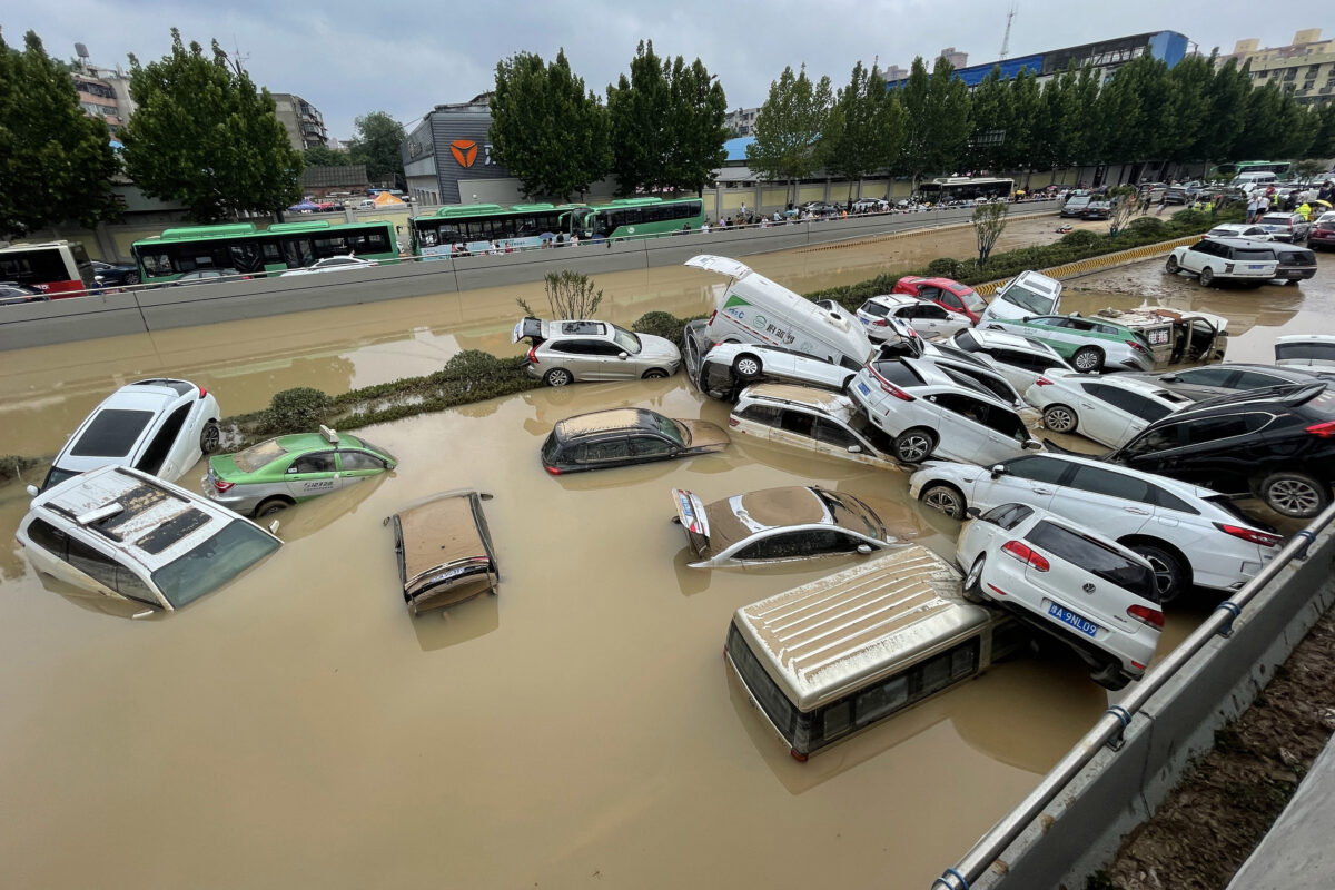 Ngập lụt ở miền trung Trung Quốc