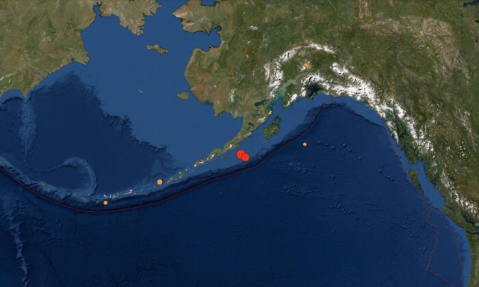 động đất ở Alaska
