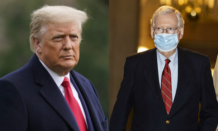 Cựu TT Trump: TNS McConnell, Đảng Cộng Hòa nên từ bỏ các cuộc đàm phán lưỡng đảng cho đến khi họ chiếm đa số