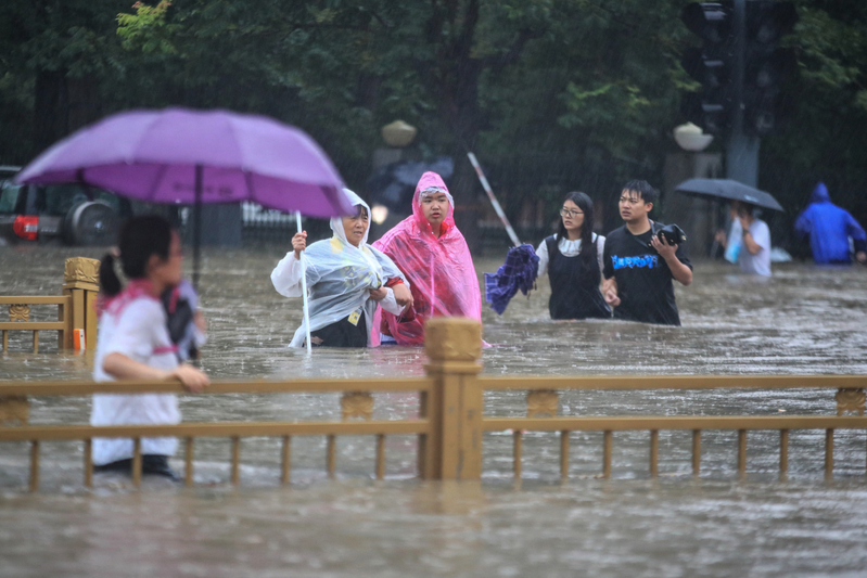 Lũ lụt ở Trung quốc chết bao nhiêu người