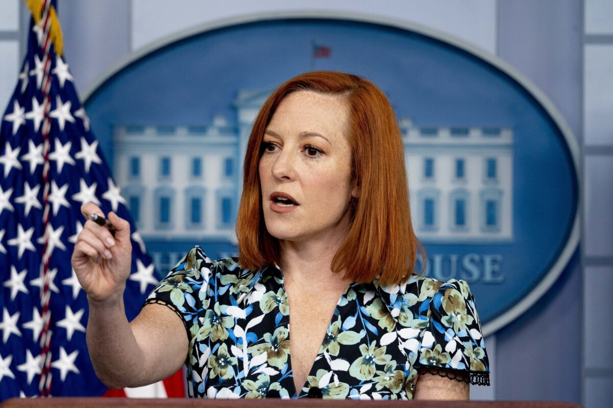 Tham vụ Báo chí Tòa Bạch Ốc Jen Psaki