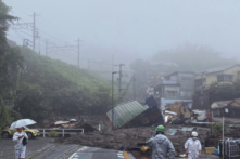 Ít nhất 19 người mất tích sau khi mưa lớn gây sạt lở đất tại Nhật Bản