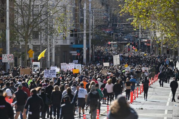 biểu tình tại Úc
