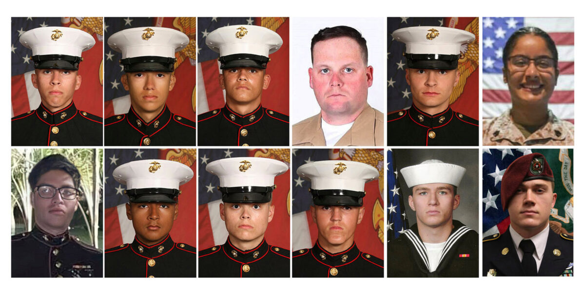 những binh sĩ thiệt mạng tại Afghanistan