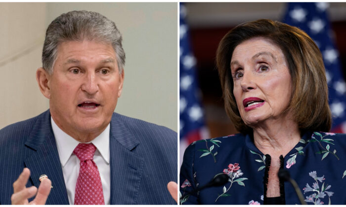 TNS. Manchin và bà Pelosi đụng độ về kế hoạch lập pháp sau kỳ nghỉ của Hạ Viện