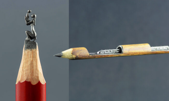 Những tác phẩm nghệ thuật đáng kinh ngạc từ chiếc bút chì mỏng manh