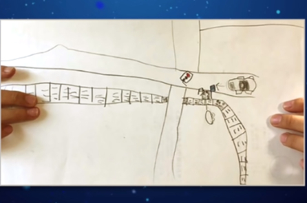 Người tái sinh vẽ tranh làm chứng, lên Twitter tìm người thân