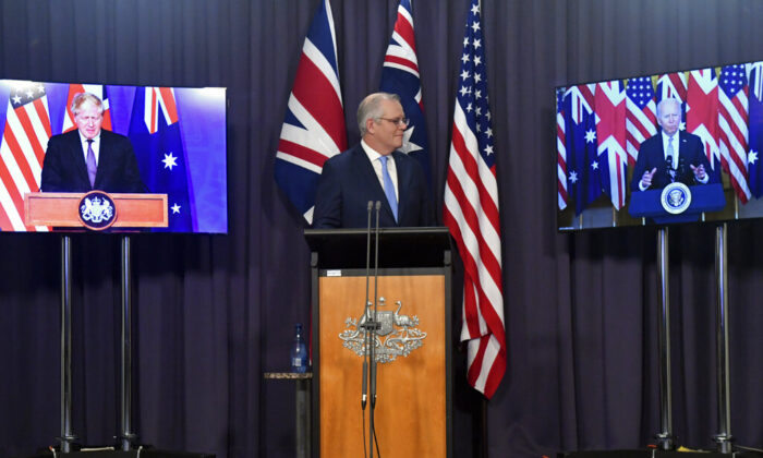 Hoa Kỳ, Anh Quốc, Úc công bố quan hệ đối tác an ninh mới