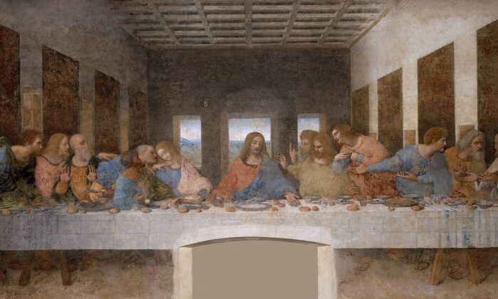 Bức tranh ‘Bữa tiệc cuối cùng’ của Leonardo da Vinci:  Chúa Jesus là tâm điểm