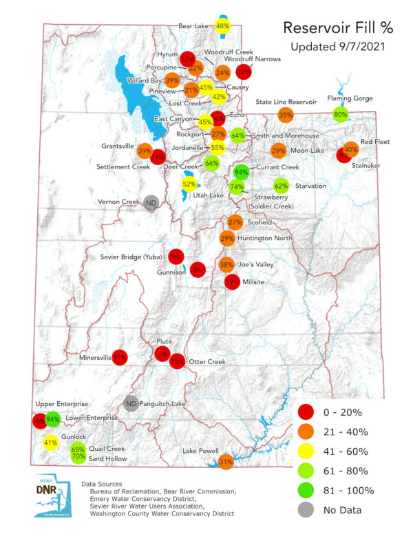 Các thị trấn ở Utah chật vật trong cảnh thiếu nước