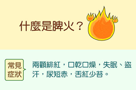 Tỳ hỏa là gì? Bốn loại thức ăn sẽ giúp bạn hạ hỏa