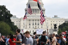 Cảnh sát và giới truyền thông đông hơn cả số người tham gia cuộc biểu tình ‘Công lý cho J6’