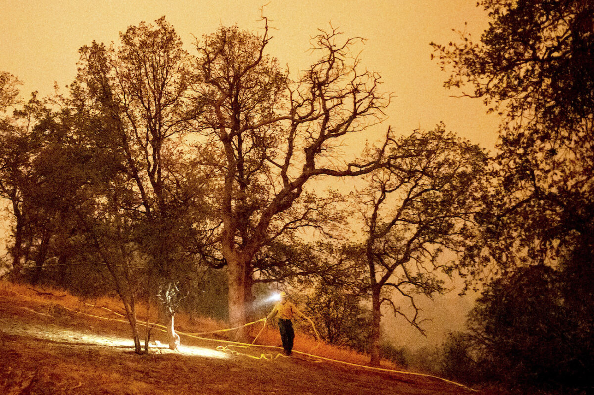 cháy rừng tại California 