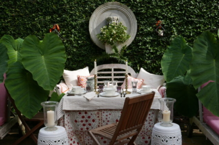 Niềm vui giản dị:  Một bữa tối trong vườn cho khoảnh khắc cuối cùng của mùa hạ