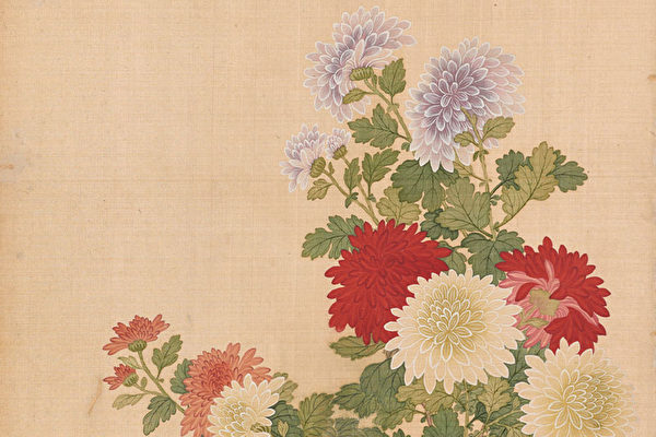 Bức ‘Thập nhị nguyệt hoa bôn’ của Uẩn Băng, nhà hội họa vẽ tranh hoa điểu đời Thanh