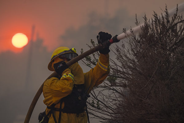 ảnh cháy rừng ở California