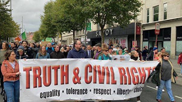 biểu tình ở Ireland