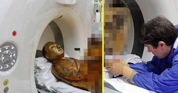 Hình ảnh chụp cắt lớp đáng kinh ngạc bức tượng Phật 1200 năm tuổi