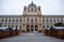 Chùm ảnh: Áo thực hiện lệnh phong tỏa toàn quốc vì COVID