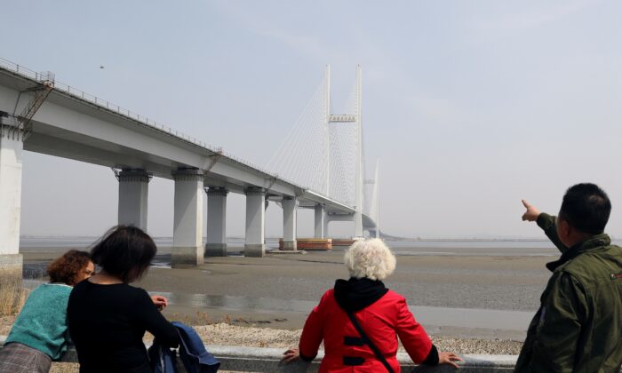 Thành phố của Trung Quốc mở rộng xây dựng các công trình ở biên giới với Bắc Hàn