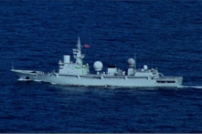 Tàu do thám của Trung Quốc xuất hiện ngoài khơi bờ biển Úc trong 3 tuần