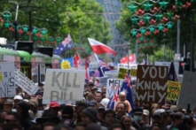 Hàng ngàn người Úc phản đối dự luật về đại dịch ‘chiếm đoạt quyền lực’ ở Victoria