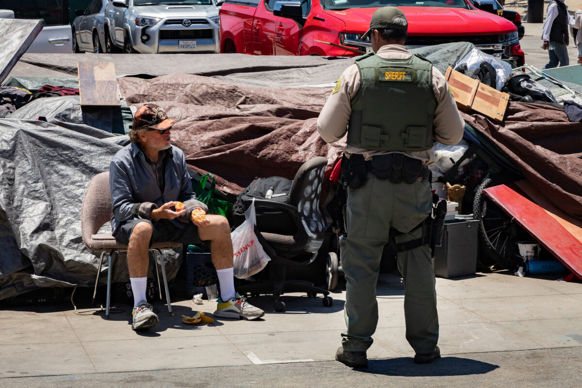 người vô gia cư ở los angeles