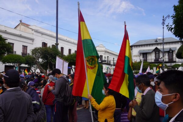biểu tình ở bolivia