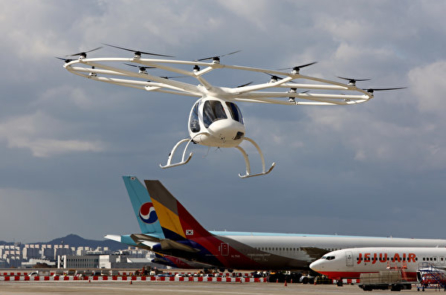 Chùm ảnh: Nam Hàn giới thiệu ‘taxi bay’, giải pháp cho tình trạng tắc nghẽn giao thông