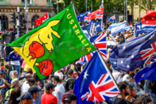 Úc: Hai cuộc biểu tình lớn chống chích ngừa bắt buộc nổ ra tại Victoria