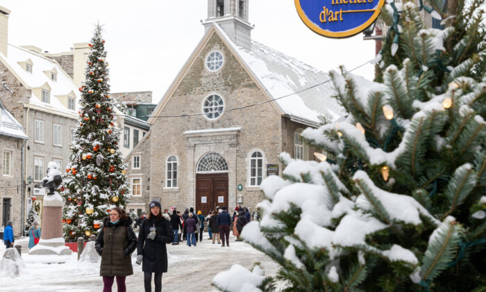 Giáng Sinh diệu kỳ tại thành phố Quebec