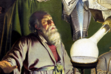 Bức tranh ‘Nhà giả kim đi tìm hòn đá tạo vàng’: Mỏ vàng trong tôi