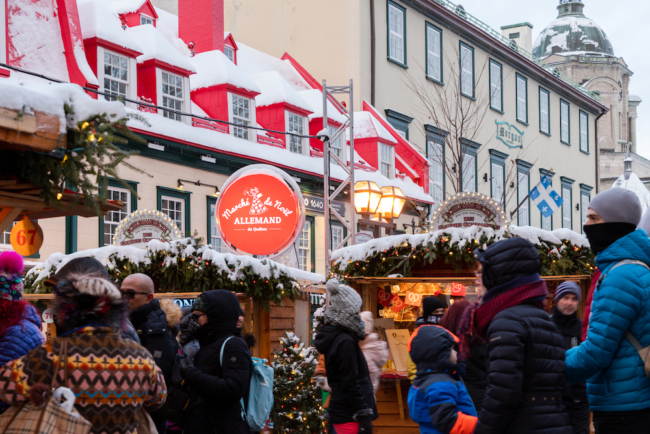 Giáng Sinh diệu kỳ tại thành phố Quebec