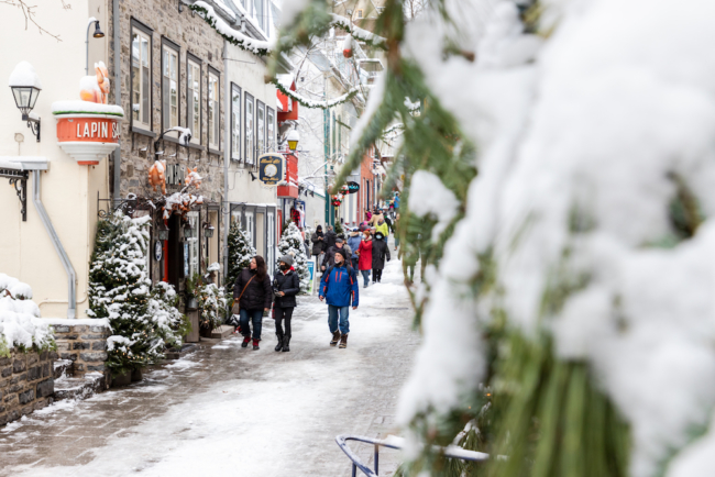 Giáng Sinh diệu kỳ tại thành phố Quebec