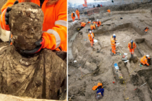 Những bức tượng La Mã cổ đại được khai quật tại một nhà thờ Anh Quốc