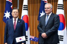 Nam Hàn, Úc thông qua tuyên bố chung về tranh chấp Biển Đông